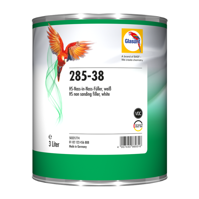 GLASURIT 285-38/49 HS Filler, non-sandable 3L