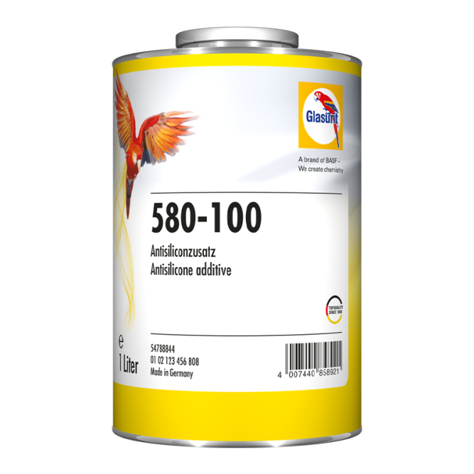 GLASURIT 580-100 Antisilikoninis priedas