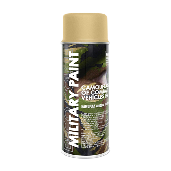 DECO COLOR MILITARY paint for military equipment 400 ml