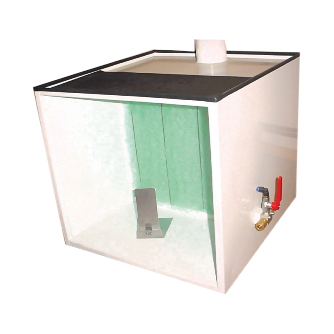 IMET painting and drying cabinet