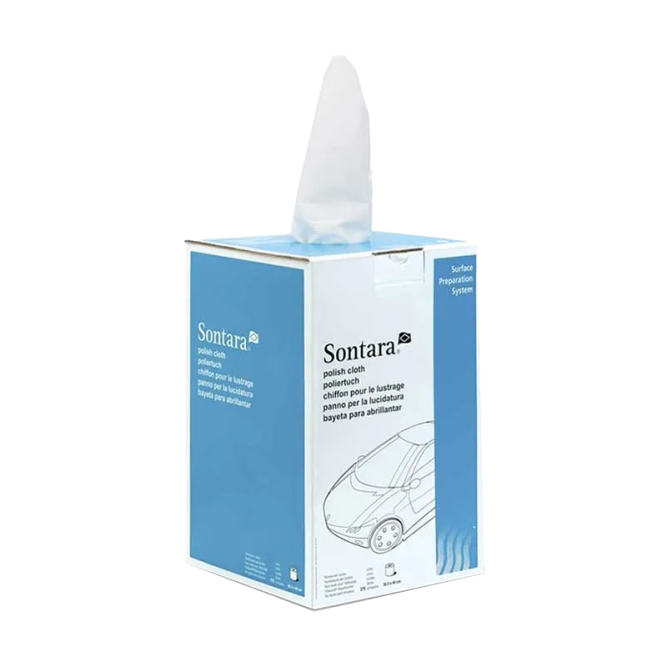 SONTARA Dry polishing wipes in a roll