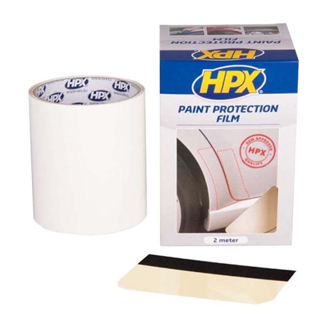 HPX transparent protective film for paint