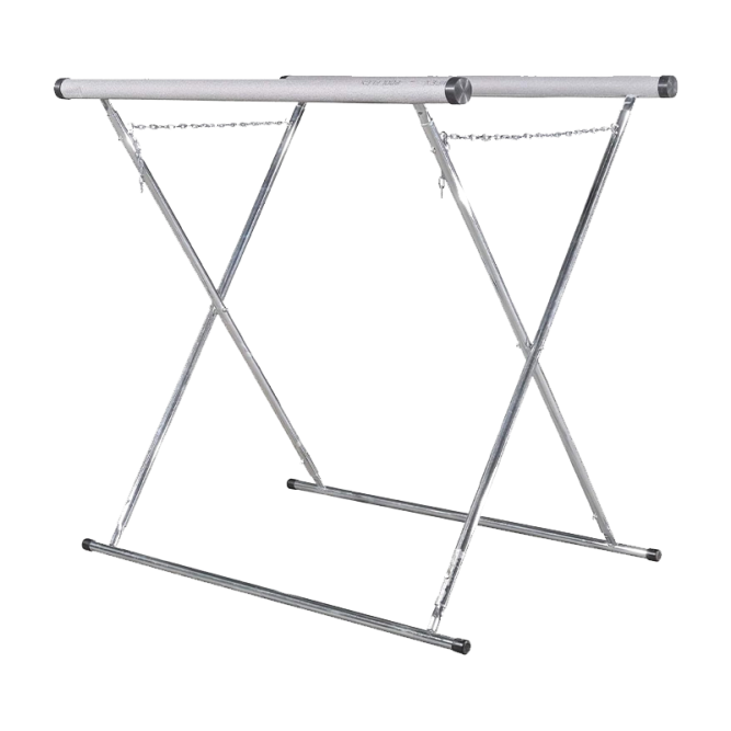 STONDER X-shaped stand with chain