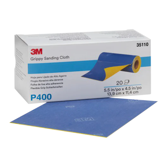 3M Grippy sand sanding sheets