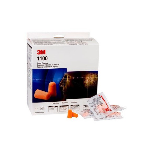 3M 1100 earplugs