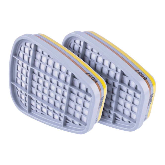 3M 6057 ABE1 carbon filter, 2 pcs.