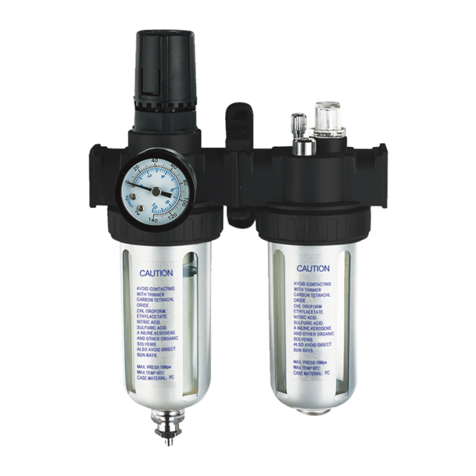 AUARITA 2-element air filter with lubricator and regulator