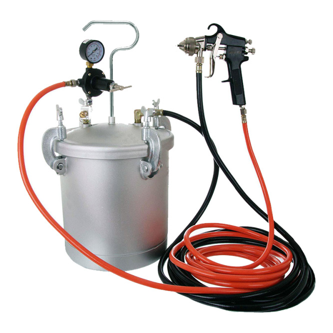 AUARITA Paint tank with pressure