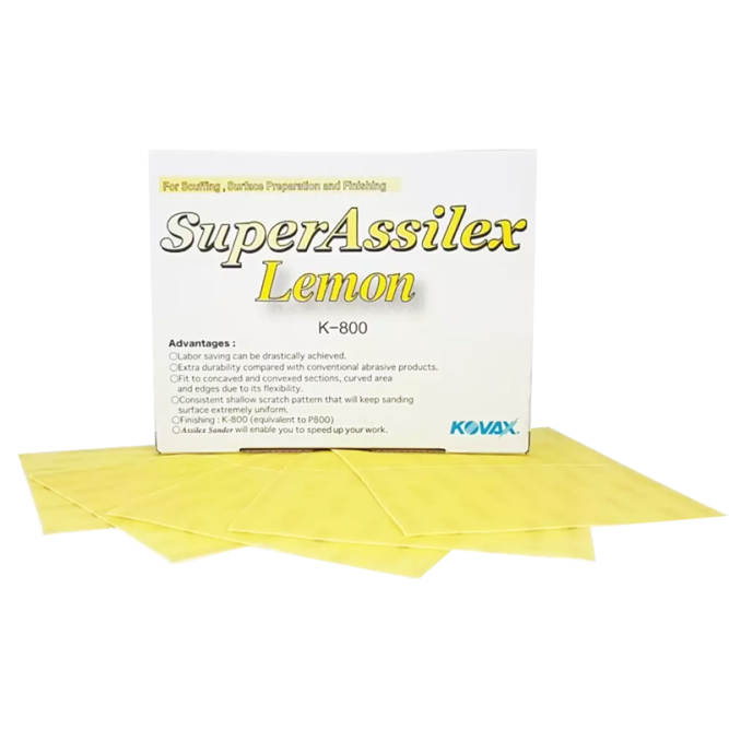 KOVAX ASSILEX LEMON sheets