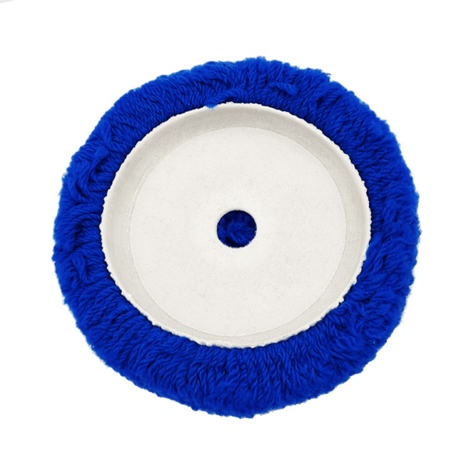 KOVAX wool polishing pad 200mm, blue
