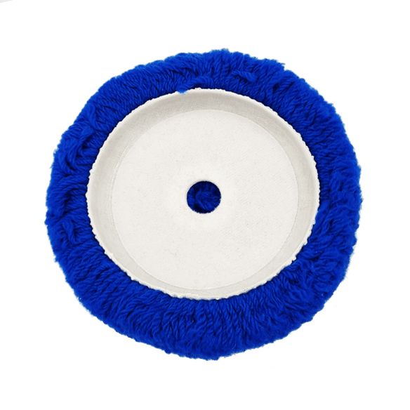 KOVAX wool polishing pad 200mm, blue