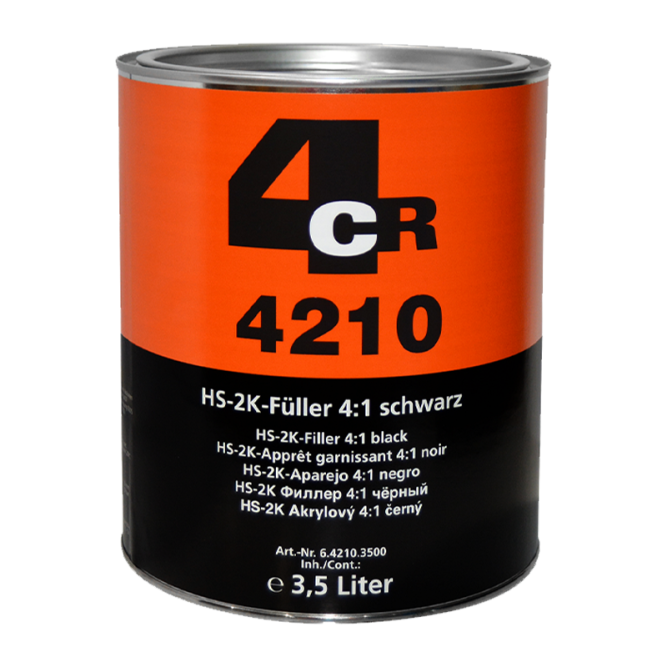 4CR 4210 HS-Filler 4:1 black, 3,5L