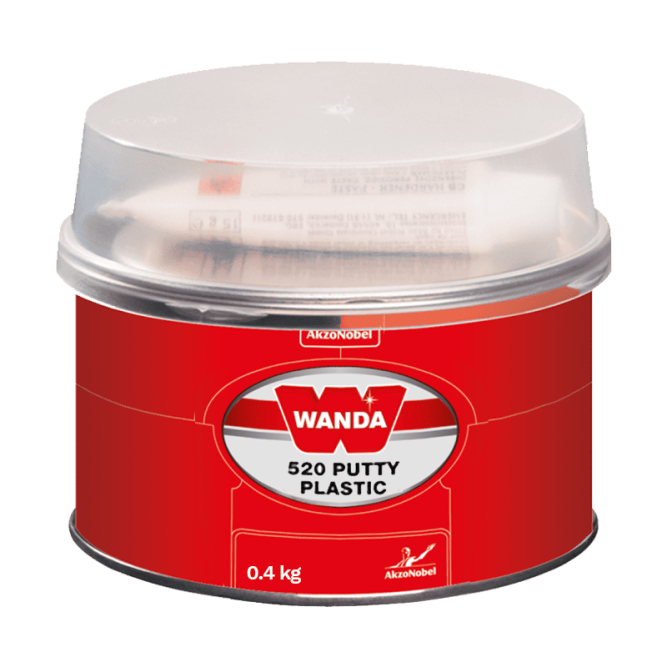 WANDA 520 glaistas plastikui 0,4kg.