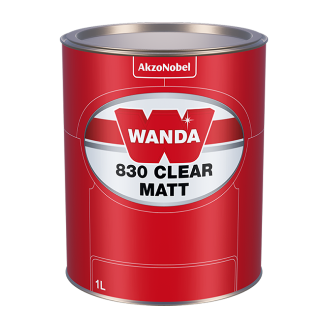 WANDA 830 Clear Matt 1L