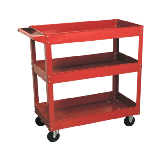 STONDER tool trolley, 3 shelves, weight up to 100kg