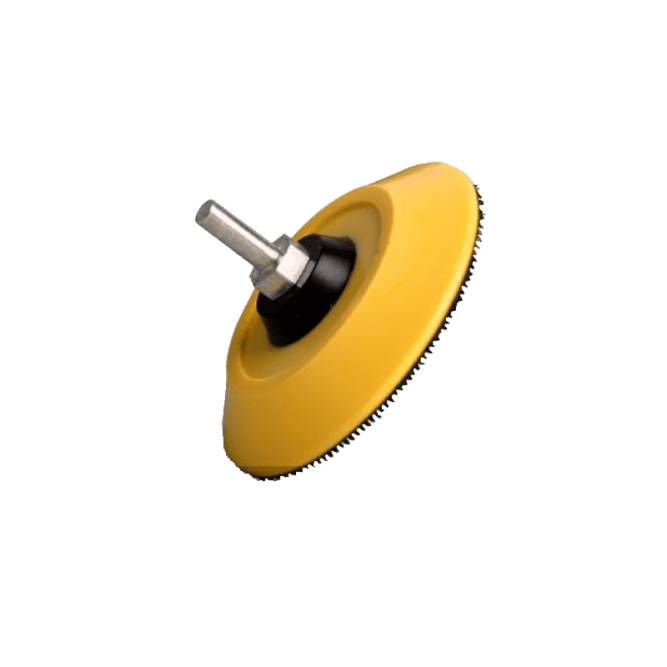 SHINE MATE foot pad M6, 70mm, yellow