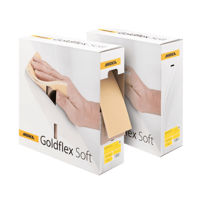 Mirka Goldflex Hand Sanding Pad Rolls 115mmx25m