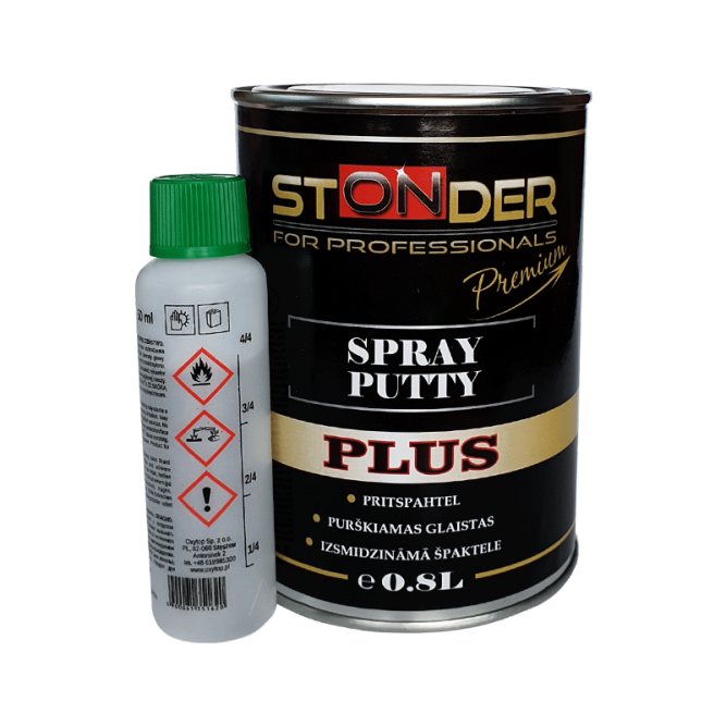 STONDER PLUS Spray Putty 0.8L