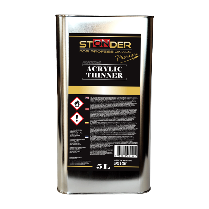 STONDER thinner for acrylic products 5L