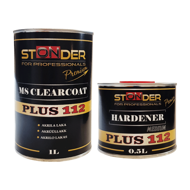 STONDER 112 Lacquer 1L+0.5 hardener standard