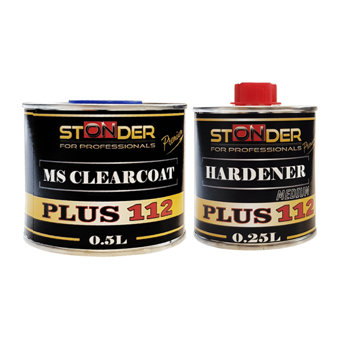 STONDER 112 Lacquer 0.5L + 0.25 hardener standard